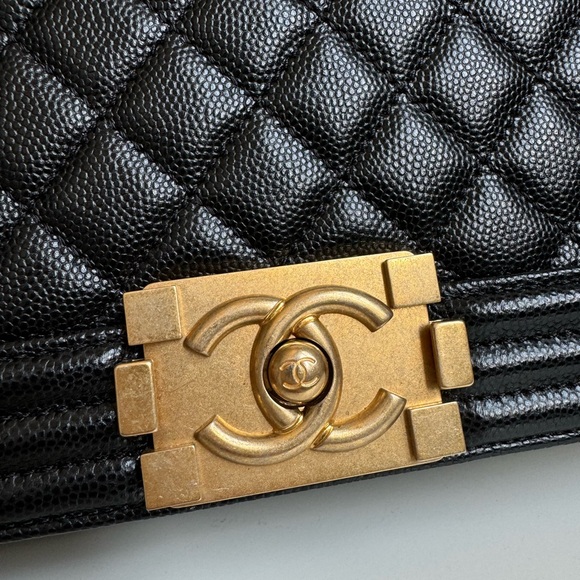 —SOLD— LEBOY OLD M FLAP BAG - Picture 8 of 16